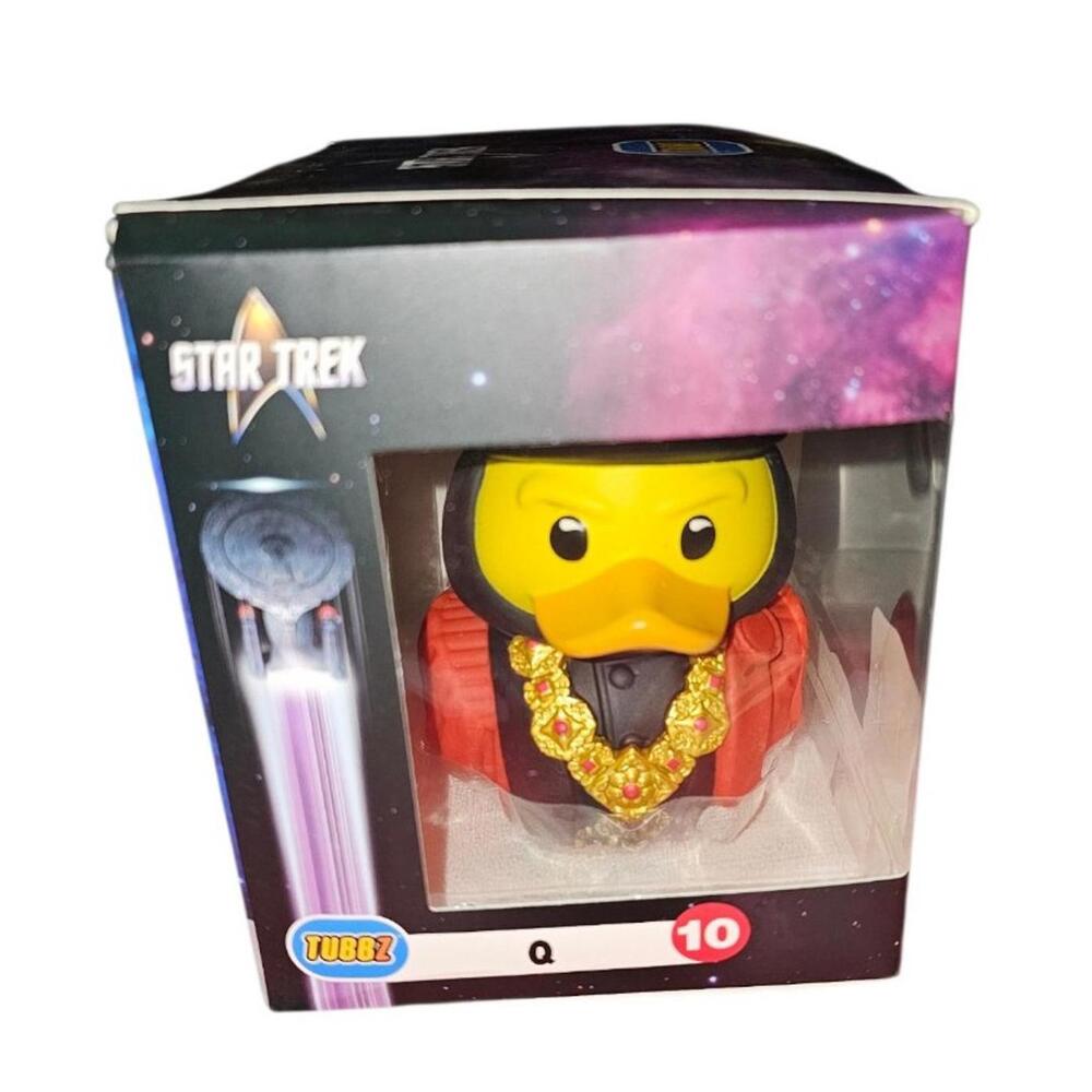 Tubbz Star Trek Q #10 Vinyl Rubber Duck Boxed Edition NEW